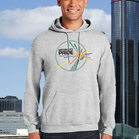 Motor City Pride Logo Athletic Womens T-Shirt - Thumbnail 2