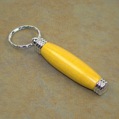 Osage orange keychain
