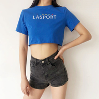 LASPORT Printed Blue Top - Thumbnail 2