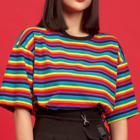 Free Shipping-RAINBOW TEE - Thumbnail 1