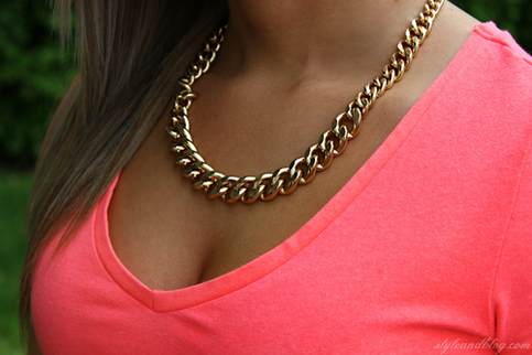 Thick Chain Fashion Necklace