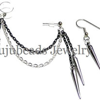 Captivate - Chain Ear Cuff Earring Set