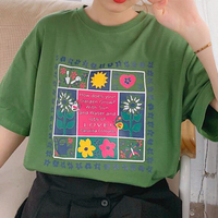 Vintage Flower Floral Tee - Thumbnail 4