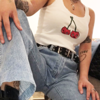 SPICY CHERRY TANK TOP - Thumbnail 1