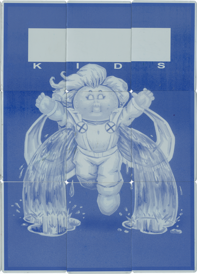 Odorous ORORO / Perspire RACHEL 9 Plate Puzzle Sets