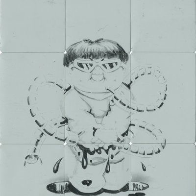 Inky otto / octo russ 9 plate puzzle sets