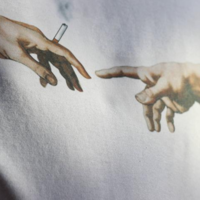 Free Shipping-"CIGARETTE OF ADAM" TEE - Thumbnail 2