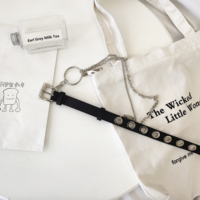 Free Shipping-CYBER PUNK BELT WITH CHAIN - Thumbnail 2