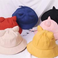Cute Cat Ears Bucket Hat - Thumbnail 2