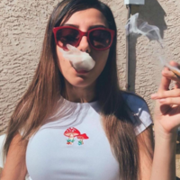 MUSHROOM CROP TEE - Thumbnail 1