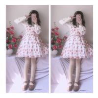New strawberry milk JSK suspender dress - Thumbnail 4