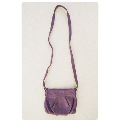 (new with tags) purple crossbody bag