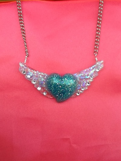 Angel wings necklace