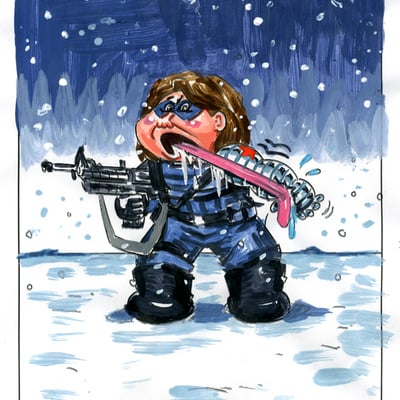 Stuck buck / wintery winston color rough - marveless kids series 1 2019 - Thumbnail 3