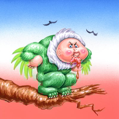 Val ture / avian adrian final art - marveless kids - series 1 2019