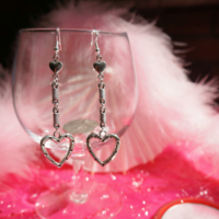 HEART EARRINGS  - Thumbnail 4