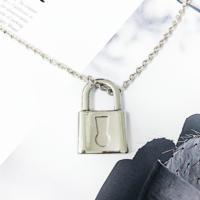 KEY LOCK NECKLACE - Thumbnail 4