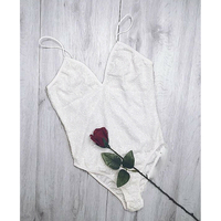 Sequin Ladies Bodysuit Romper - Thumbnail 3