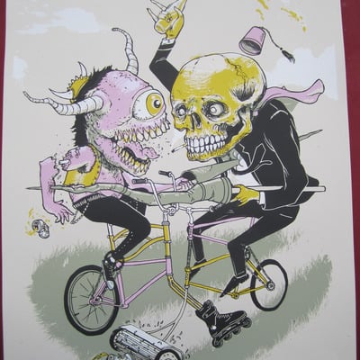 'yeeeeeaaaaahhh!!!' 2012 artcrank print