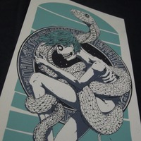 'With Snake' serigraph - Thumbnail 1