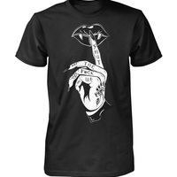 Black Gothic Grunge  T-shirt - Thumbnail 1
