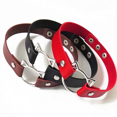 3pcs metal cat chokers