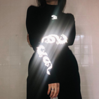 Free Shipping-3M LOVE AND DRAGON LONG SLEEVE TEE - Thumbnail 3