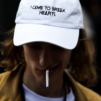 Free Shipping-"I CAME TO BREAK HEARTS" CAP