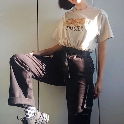 FRAGILE ANGELS T SHIRT