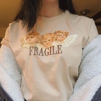 FRAGILE ANGELS T SHIRT - Thumbnail 2