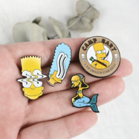 Free Shipping-THE SIMPSONS PINS ( SET/4PCS ) - Thumbnail 2