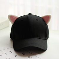 Cute Cat Eart Baseball Hat - Thumbnail 2