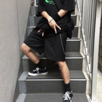 Free Shipping-CYBER PUNK SHORTS WITH CHAIN - Thumbnail 3