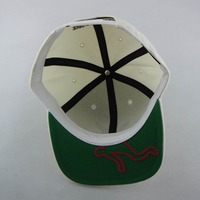 Weed Logo Snapback Cap By Deadline White Color - Thumbnail 4