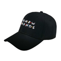 Free Shipping-"NO NEW FRIENDS" CAP - Thumbnail 2