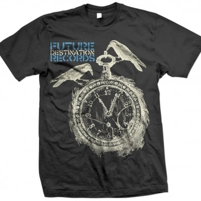 Future destination bird/clock t-shirt - Thumbnail 3
