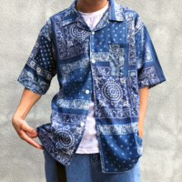 Free Shipping-VINTAGE PAISLEY SHIRT - Thumbnail 1