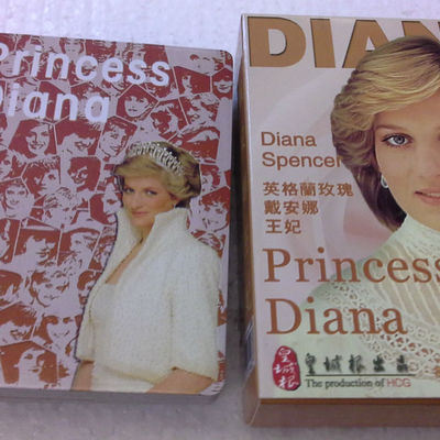 British princess diana adorable playing card set include joker different design