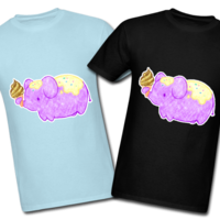 Ice Cream Elephant Tee (More colors!) - Thumbnail 1