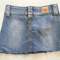 Girls Sweetheart Jane Denim Skirt - Thumbnail 1