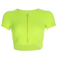 Free Shipping-NEON ZIP TOP - Thumbnail 3