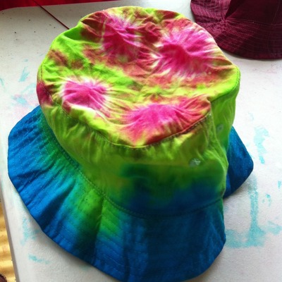 Flower child bucket hat