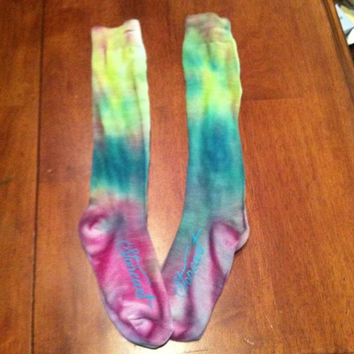 Galaxy knee high socks