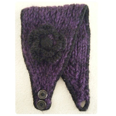 Charlotte russe knitted headwrap