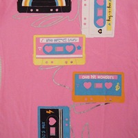 Cassette Tape Graphic Tee - Thumbnail 1