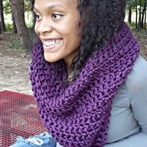 so plush cowl eggplant