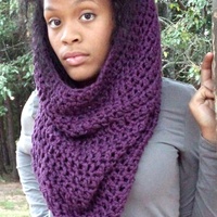 so plush cowl eggplant - Thumbnail 1