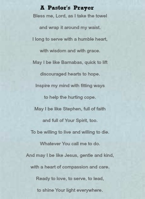 A Pastor's Prayer