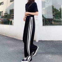 Stripe Loose Pants - Thumbnail 3