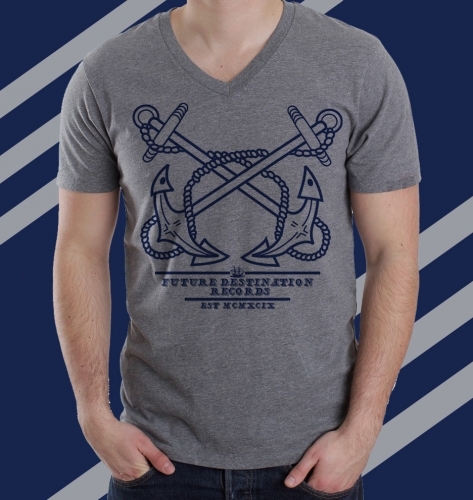 Future Destination Records-Anchor V-Neck